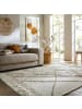 KADIMA DESIGN Teppich Kurzflor Streifen Muster, Abstrakt, Wohnzimmer in Beige-Natur
