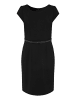 BETTY & CO Etuikleid mit Gürtel in Schwarz