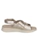 Caprice Sandalette in gold