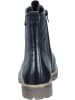 remonte Freizeit Stiefeletten in schwarz/schwarz