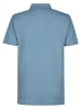 Petrol Industries Kurzarm-Poloshirt Aceite in Blau