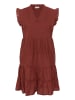 Kaffe Kleid KAvalerie A-shape in Henna