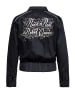 Queen Kerosin Queen Kerosin Gabardine Jacke Rock'n'Roll Rebel Queen in schwarz