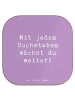 Mr. & Mrs. Panda Glasuntersetzer Spruch Schulanfang Inspiration ... in Lavendeltraum