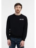 DreiMaster Maritim Sweatshirt Mit Rundhals in Schwarz