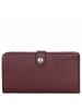 FREDs BRUDER Lunar - Geldbörse 12cc 18 cm (black) in oxblood
