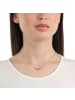 Amor Kette mit Anhänger Silber 925, rhodiniert+rosévergoldet in Bicolor