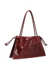 COCCINELLE Dulse Shiny - Schultertasche 38 cm (brunette) in ribes/ribes
