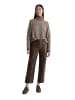 Marc O'Polo Tweed-Pullover regular in shaded brown melange