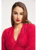 faina Strickpullover in Rot