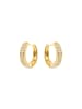 Luxenter Ohrringe Makang mit 18 Karat Gelbgold-Finish – 20 mm – MAKANG