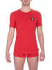 Bikkembergs Rot Baumwolle Herren T-Shirt
