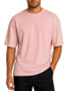 Reichstadt Herren Relaxed Fit T-Shirt in Pink