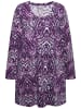 Ulla Popken Longshirt in dunkles lila