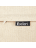 Beliani 2er-Set Dekokissen TATSOI in Beige