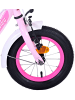 Volare Kinderfahrrad Ashley für Mädchen 12 Zoll Kinderrad in Rosa 3 Jahre