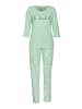 Vivance Active Pyjama in jade-gemustert