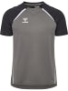 Hummel Sportshirt "Hmllead 2.0 Jersey S/S" in Grau