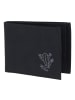 oxmox New Cryptan Geldbörse RFID Schutz 11 cm in schwarz-frog 2.0grey