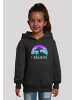 F4NT4STIC Hoodie I BELIEVE UFO Alien Spacecraft Retro in schwarz