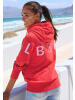 ELBSAND Kapuzensweatjacke in rot