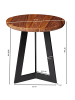 KADIMA DESIGN Beistelltisch 35 x 37 x 35 cm WL5.665 Holz Metall