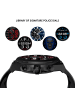 Police Herren-Smartwatch My.Avatar 2.0 Schwarz/Rot
