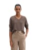 Marc O'Polo Seamless-Pullover loose in Chalky Brown