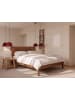 Beliani Doppelbett BOISSET in Braun - (W) 125 x (H) 101 x (L) 205 cm