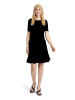 Vera Mont Strickkleid mit Rundhalsausschnitt in Schwarz