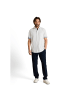 Tom Tailor Halbarmhemd in gardenia white dot structure