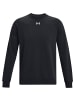 Under Armour UA RIVAL FLEECE CREW in Schwarz