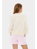 SAINT TROPEZ Trackjacket-sweat LoisaSZ Lockere Passform in Baby's Breath