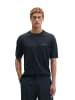 Marc O'Polo Feinstrickshirt DFB Travel Collection in Deep Night Blue