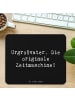 Mr. & Mrs. Panda Mauspad Urgroßvater Zeitmaschine mit Spruch in Schwarz