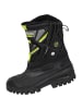 Spirale Kinder-Winterstiefel Frodo gefüttert in schwarz/grün in schwarz/grün