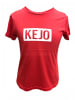 KEJO T-Shirt 227A3MXOS0XMD Rot