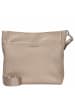 Mandarina Duck Mellow Leather - Umhängetasche L 35 cm (nero) in warm taupe