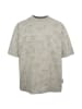 Carlo Colucci T-Shirt Fiorot in Beige