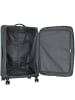 D&N Travel Line 9204 4 Rollen Trolley L 76 cm mit Dehnfalte grau