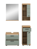 ebuy24 Badmöbelset Scout (4-teilig) Staubgrün 112 x 34 cm