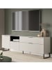 Inn.Furn TV-Lowboard Kaschmir, schwarz, TV Unterteil 185 cm mit Soft-Close