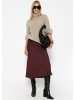 SASSYCLASSY Oversize Rollkragenpullover in Beige