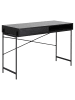 ebuy24 Schreibtisch Angus Schwarz 110 x 50 cm