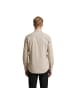 Gianni Lupo Beige Viskose Gemustertes Hemd