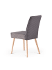 B&D Home 2er-Set: Esszimmerstuhl CEDRIC in Anthrazit - (B)48 x (H)91 x (T)61 cm