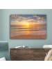MuchoWow Leinwand bilder Sonnenuntergang Meer (BxH)