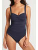 Sea Level Essentials Twist Front Multifit One Piece in NIGHT SKY
