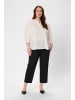 KAFFE curve Langarm-Bluse KCjolana Regular fit in Chalk