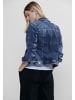 Cecil Blaue Jeansjacke in Blau